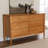 Lucera Mid-Century Bobbin Wood 6-Drawer Dresser-283192551