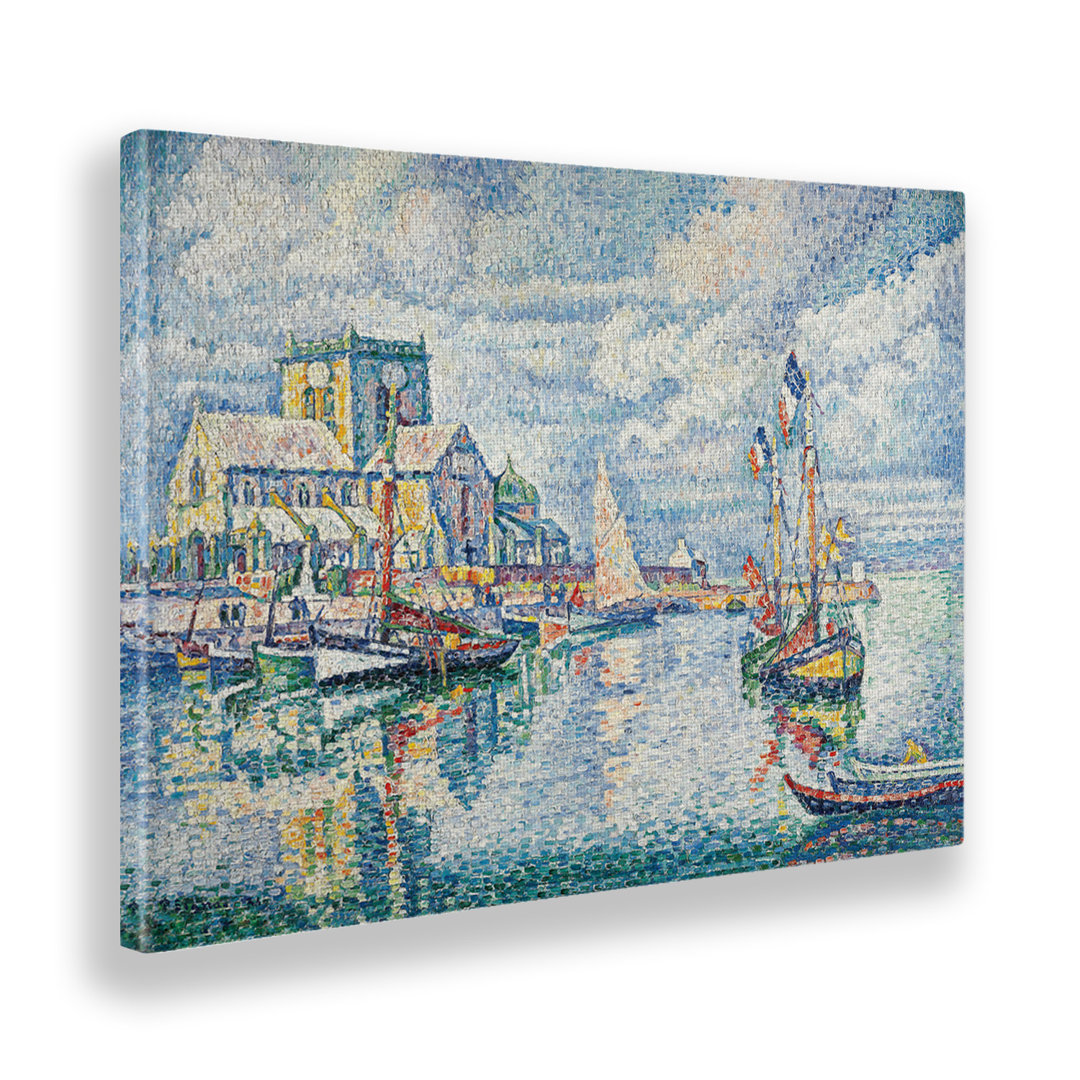 Wandbild Barfleur von Paul Signac