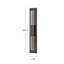 Cecily Steel LED Flush Mounted Sconce