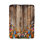 Fleurs de printemps sur bois - 1 pièce Sherpa Premium