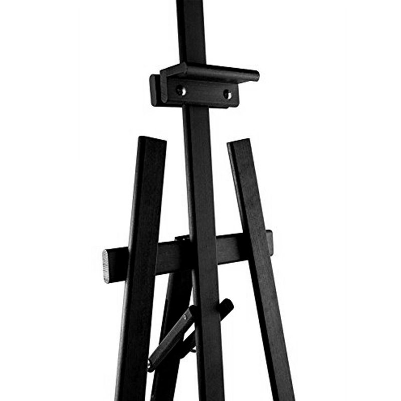 Gargi Ebern Designs Folding Wood Tripod Easel, Black, 180'Hx51'Wx45'D