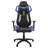 OFM LLC Adjustable Reclining Ergonomic Faux Leather Swiveling PC & Racing Game Chair in Black