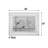 Le Beau Giclee by AFD Home 11162806 Pointelistic Regata in a Sterling Frame, 24-Inch by 36-Inch Canvas, 36-Inch by 48-Inch Frame