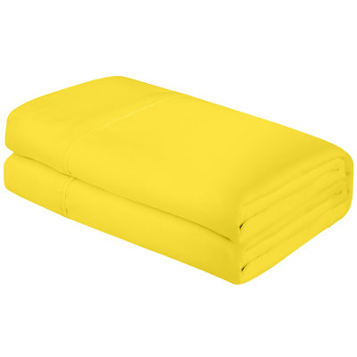 Royale Linens | Ultra Soft Brushed Microfiber Flat Sheets Only | Wrinkle Free & Stain Resistant | Hotel Quality Top Sheet for Bed