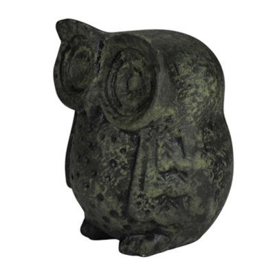Big Eye Owl, patine verte