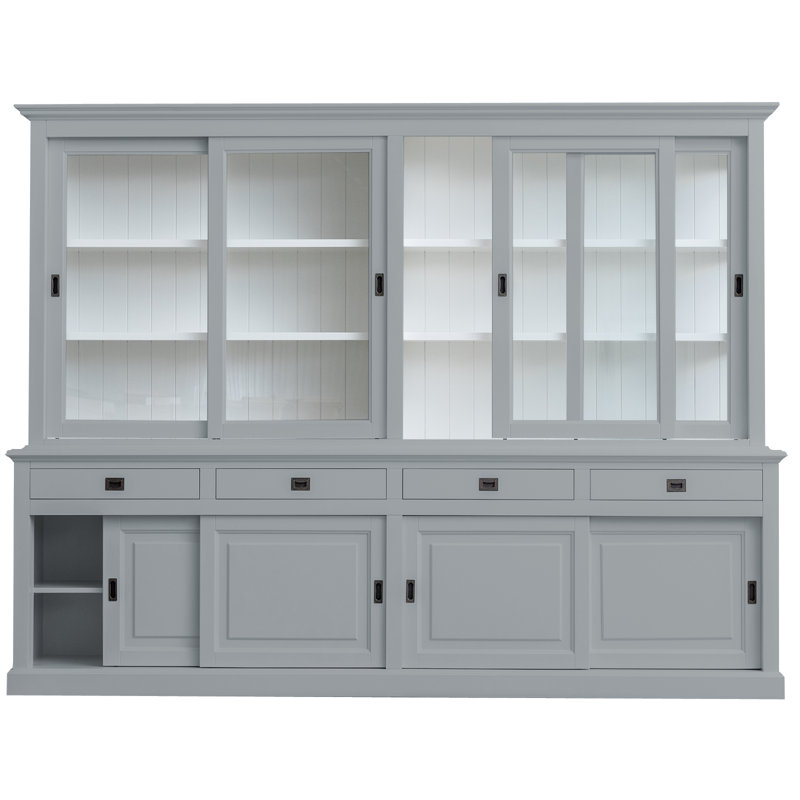 Burkett Display Cabinet, Window Grey