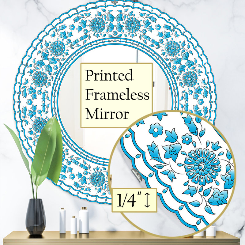Miroir mural Flower Cabin and Lodge, H 23,6 po x l 23,6 po