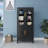 Versatile Iron Lockable Storage Cabinet-738952819