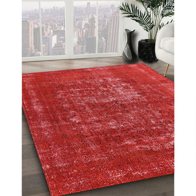 Tapis 100% moderne 961 de style Mid-Century lavable à la machine
