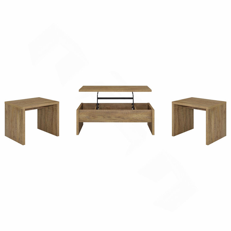 Ensemble de 3 tables basses Mango