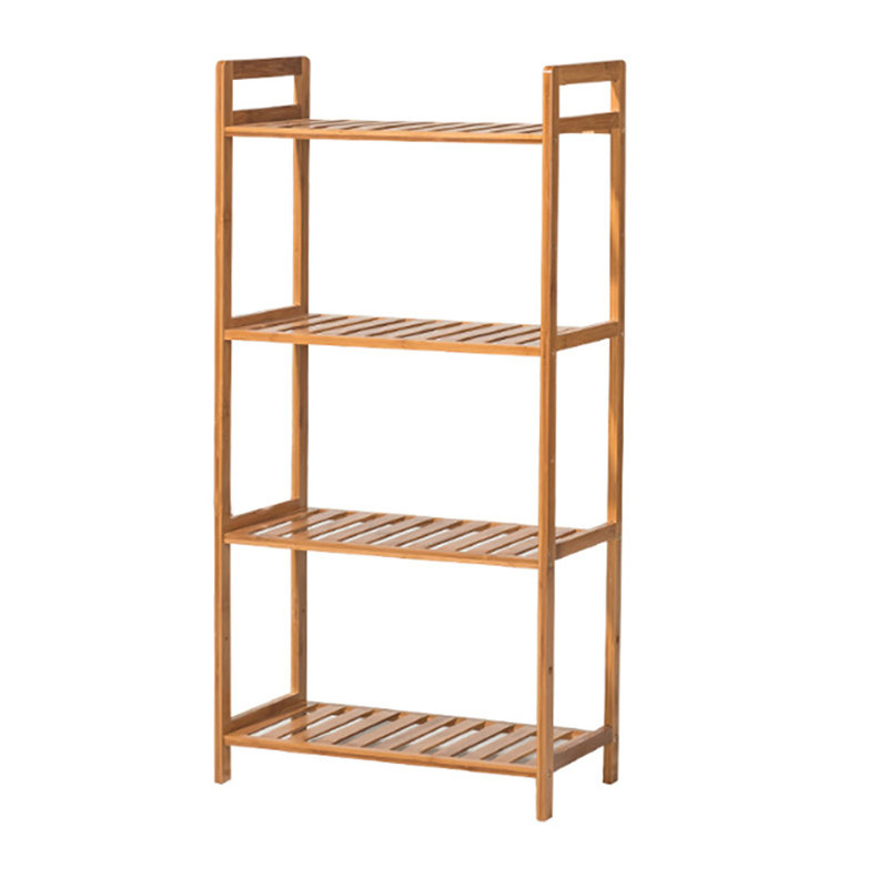 Multiple layers Wood Book Storage Shelf, (4 Shelves) 100"H x 50"W x 25"D