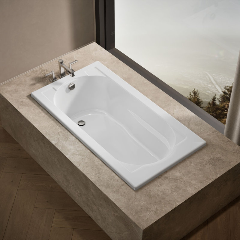 Devonshire 60" x 32" Soaking Bathtub, White