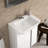 Camilia 21.7'' Single Bathroom Vanity with Ceramic Top-91807078