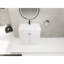 Meuble-lavabo autoportant de 36 po avec lavabo et porte en résine blanche - addition d'un lavabo moderne avec option élégante-1655632004-1655632007