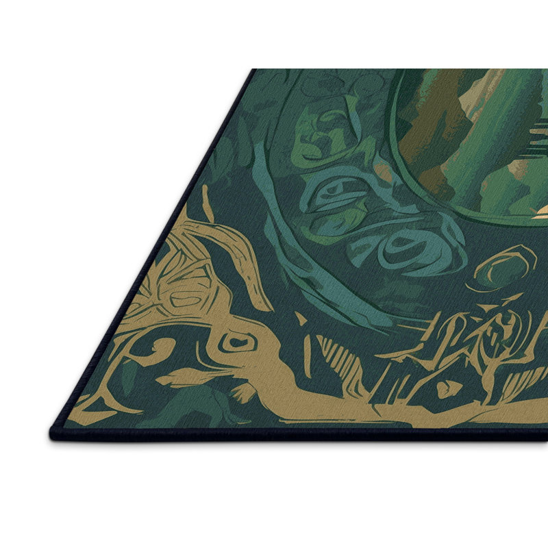 Hidden Shrine Rug, Rectangle 8' x 12'