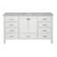Meuble-lavabo simple l 60 po x P 23 po x H 35 po Claudett-751171622-751171621
