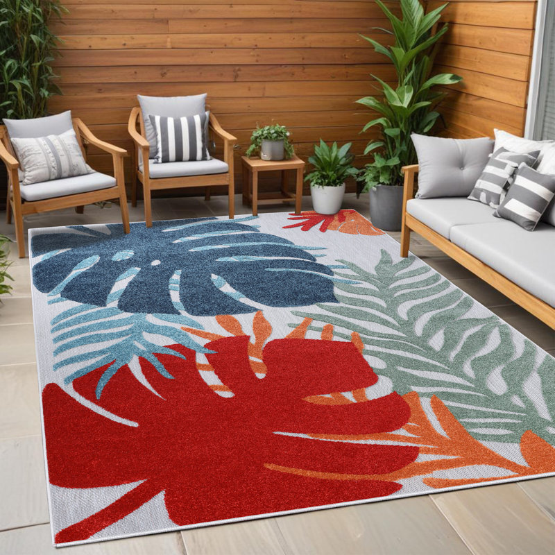 Tapis intérieur / extérieur Waikiki, Rectangle 9 pi x 12 pi