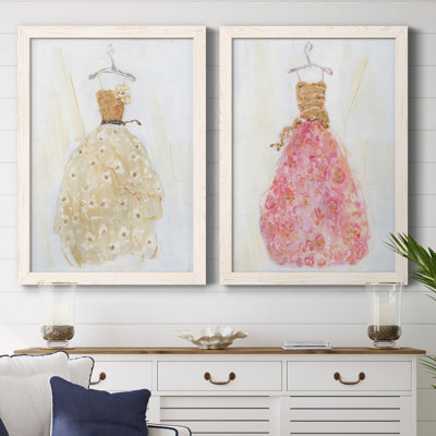 «Ball Gown I», ensemble de 2 reproductions d'art