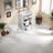 Space-saving Vanity With Durable Sink, Solid Wood Frame, Modern Design