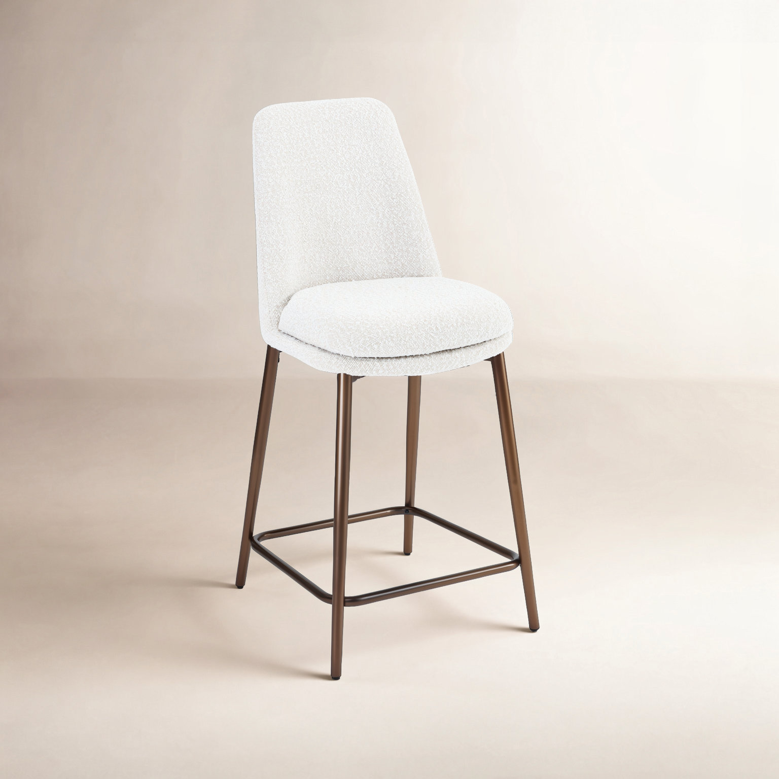 Wyatt Upholstered Bar and Counter Stool, Counter Stool (25” Seat Height)