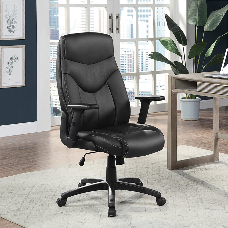  Fauteuil de direction Gergetown, Noir