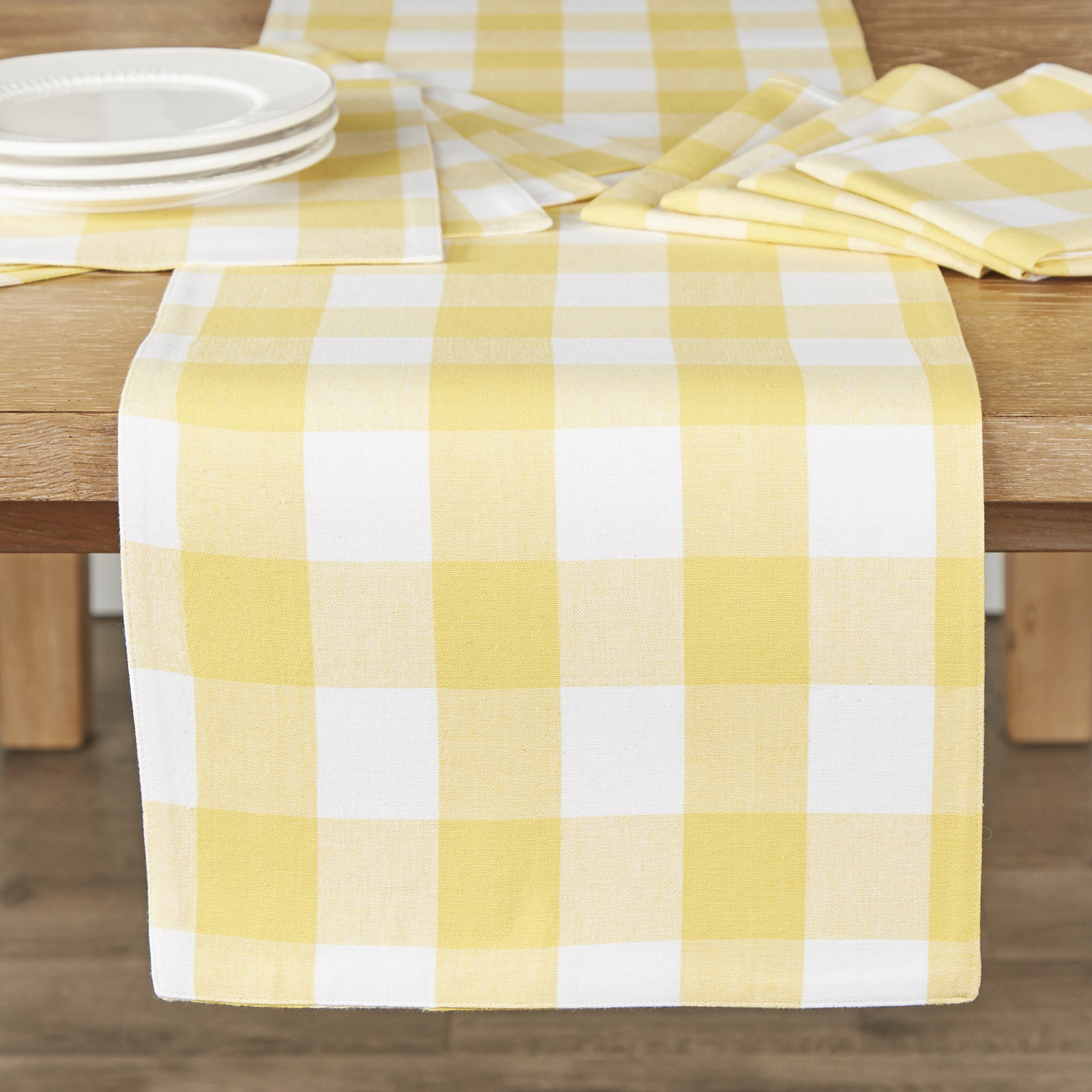 Loa 72" Table Runner, Yellow