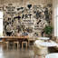 Papier peint graffiti décoratif abstrait mural urbain-1923051721-1923051726