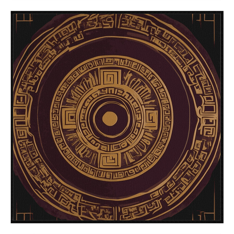 Heirloom Weave Rug, Square 4'