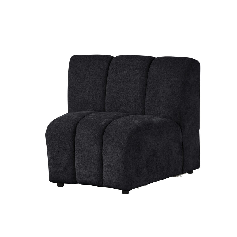 Fauteuil modulaire Myriad, Noir