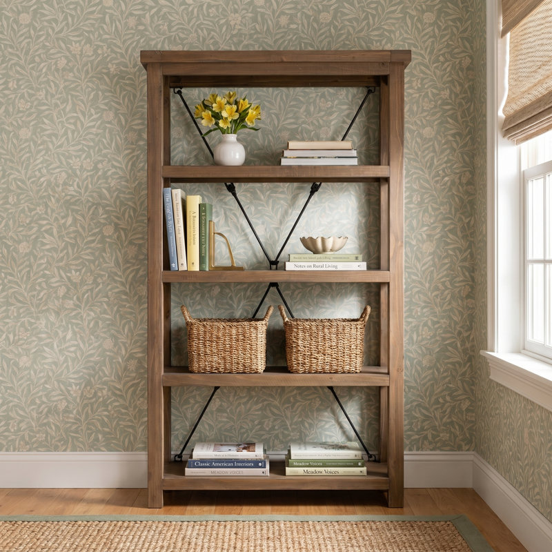 Menta Solid Wood Bookcase