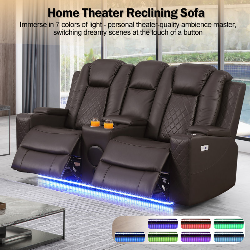 Couch Bass Home Theater Seating Octane Seating Turbo XL700 Theater