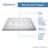  DreamLine SlimLine 34 inch D x 60 inch W x 2 3/4 inch H Left Drain Single Threshold Shower Base in Biscuit-33396609-33396606