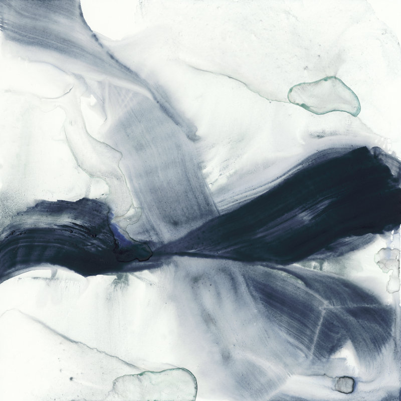 Ribbon Horizon II by Jennifer Goldberger - Wrapped Canvas Painting, 122cm H x 122cm W