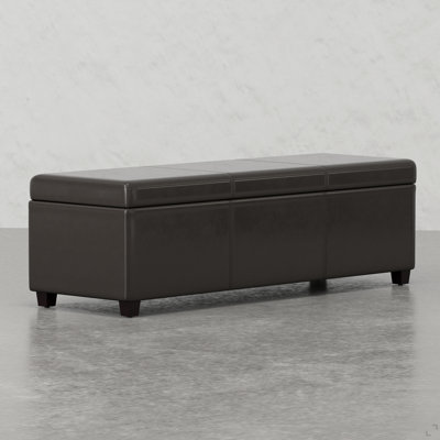 Extra Large Storage Ottoman Bench