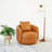 Dylan Leather Swivel Chair