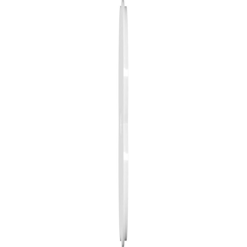Médaillon de plafond contemporain en PVC de qualité architecturale Charlotte, H 1 po x l 28 po x P 28 po