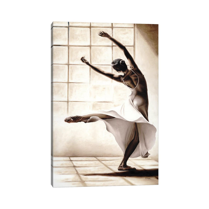 Dance Finesse by Richard Young - Wrapped Canvas Painting, 45.72cm H x 45.72cm W