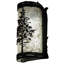 Rustic Lodge 1 - Light LED Flush Mounted Sconce
