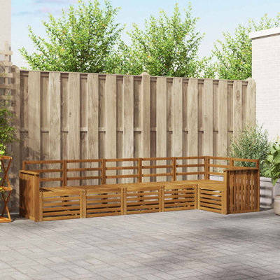 306cm Wide Patio Sectional Set