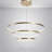 Erek 3 - Light LED Tiered Chandelier-970128301