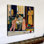 Reproduction d’art sur toile tendue, "brossant leurs dents" par amos sewell