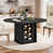 Black Faux Marble