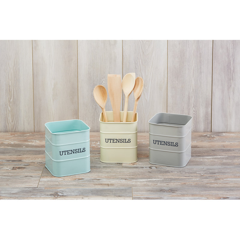 Living Nostalgia Utensil Holder, Cream