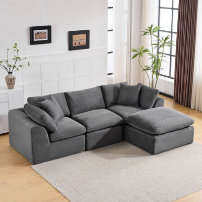 Canapé modulaire Boneless Balliet