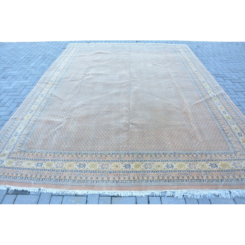 Tapis rétro, tapis bleu, tapis turcs, tapis géométriques, tapis rétro
