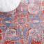 Tapis oriental rouille / bleu-1327898383