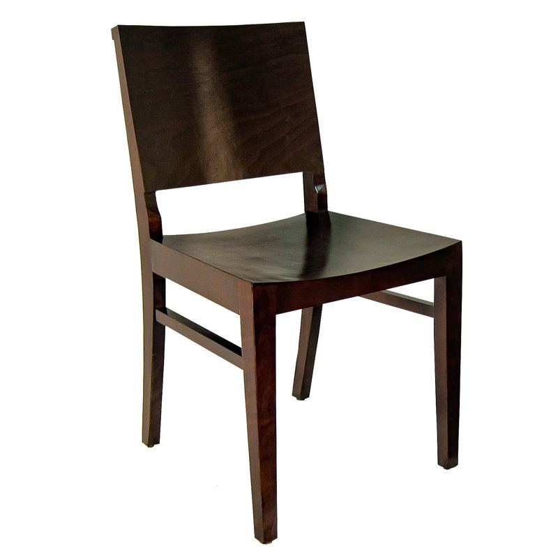Chaise d’appoint maddison, Noyer foncé
