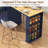 80.63" Extendable Kitchen Island With Power Outlet, 2 Storage Drawers, Open Shelves-104978498