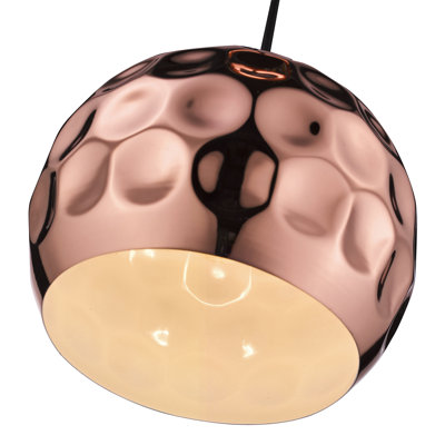 Margr 1 - Light Copper Dome Pendant