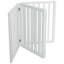 Wood Foldable Freestanding Pet Gate